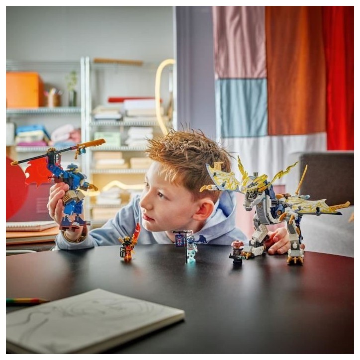 LEGO NINJAGO 71843 Le Robot Dragonnier De Rogue - Jeu De Construction Pour Garçon 8 Ans LEGO NINJAGO 71843 Le Robot Dragonnier De Rogue - Jeu De Construction Pour Garçon 8 Ans