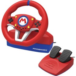 Hori - Volant de course Wheel Pro Mini Mario Kart avec pédales pour N