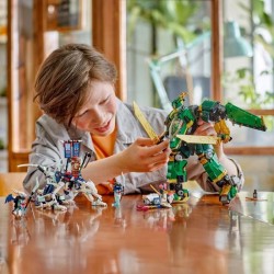LEGO NINJAGO 71845 L'Avion-Robot De Lloyd - Jeu De Construction Pour G