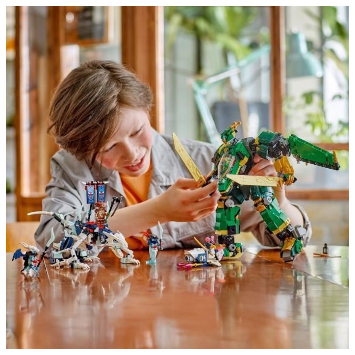 LEGO NINJAGO 71845 L'Avion-Robot De Lloyd - Jeu De Construction Pour Garçon Des 9 Ans LEGO NINJAGO 71845 L'Avion-Robot De Lloyd - Jeu De Construction Pour Garçon Des 9 Ans