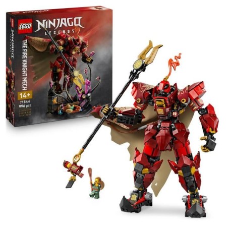 LEGO NINJAGO 71846 Le Robot du Chevalier de Feu - Jeu de Construction