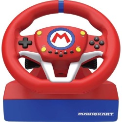 Hori - Volant de course Wheel Pro Mini Mario Kart avec pédales pour N