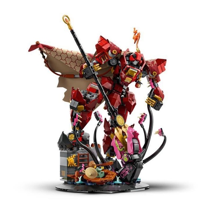 LEGO NINJAGO 71846 Le Robot du Chevalier de Feu - Jeu de Construction Garçon 14 Ans - Kai LEGO NINJAGO 71846 Le Robot du Chevalier de Feu - Jeu de Construction Garçon 14 Ans - Kai