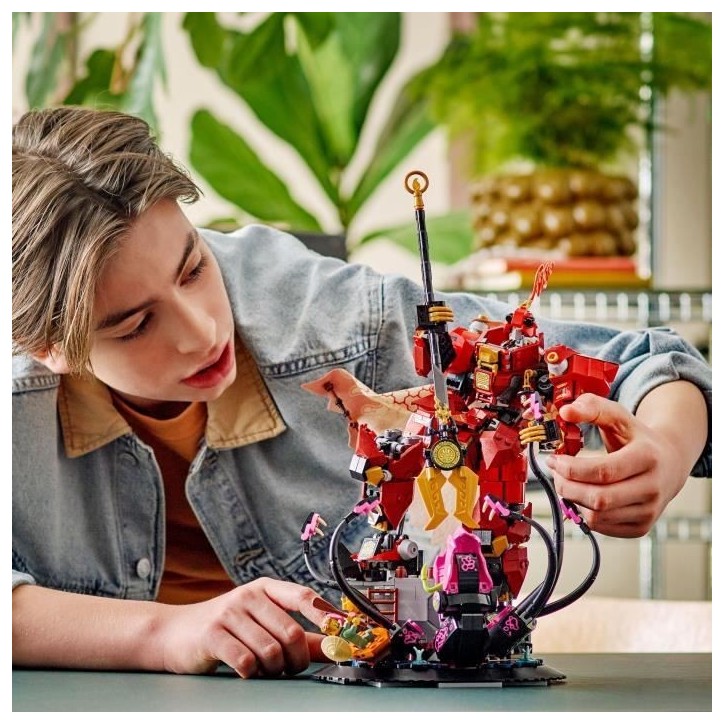 LEGO NINJAGO 71846 Le Robot du Chevalier de Feu - Jeu de Construction Garçon 14 Ans - Kai LEGO NINJAGO 71846 Le Robot du Chevalier de Feu - Jeu de Construction Garçon 14 Ans - Kai