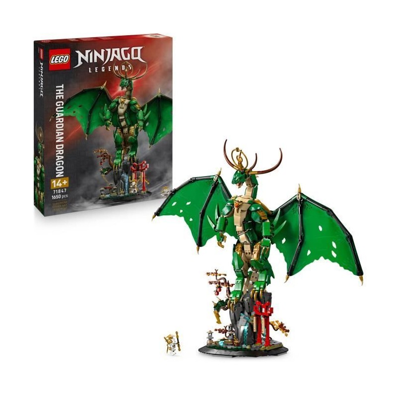 LEGO NINJAGO 71847 Le Dragon Gardien - Jeu de Construction de Figurine