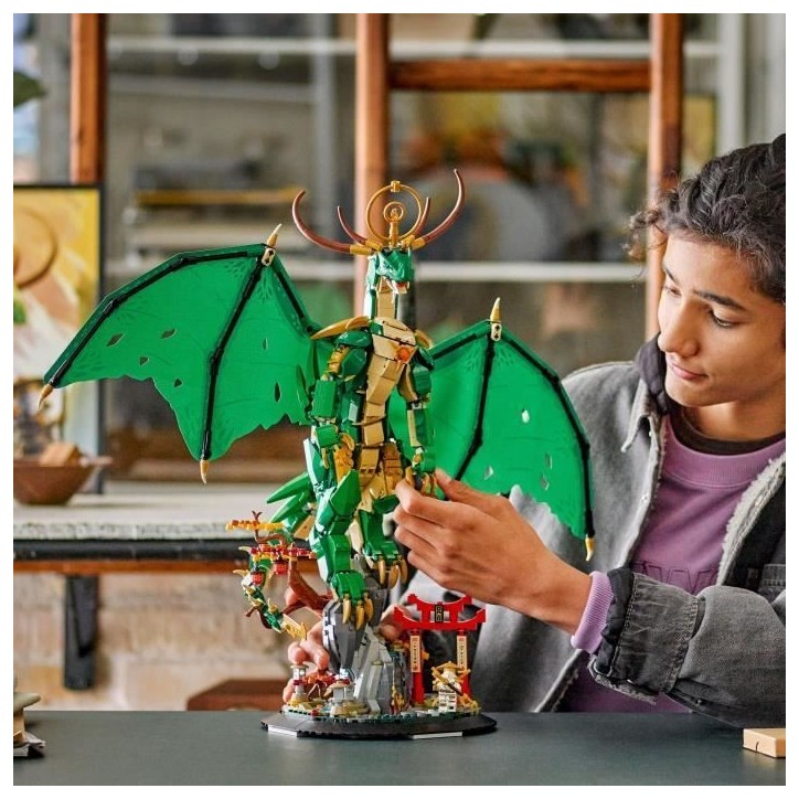 LEGO NINJAGO 71847 Le Dragon Gardien - Jeu de Construction de Figurine - Garçon des 14 Ans
