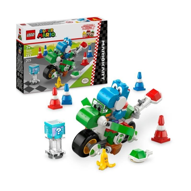 LEGO Super Mario 72031 Mario Kart – Yoshimoto - Jouet de constructio LEGO Super Mario 72031 Mario Kart – Yoshimoto - Jouet de constructio