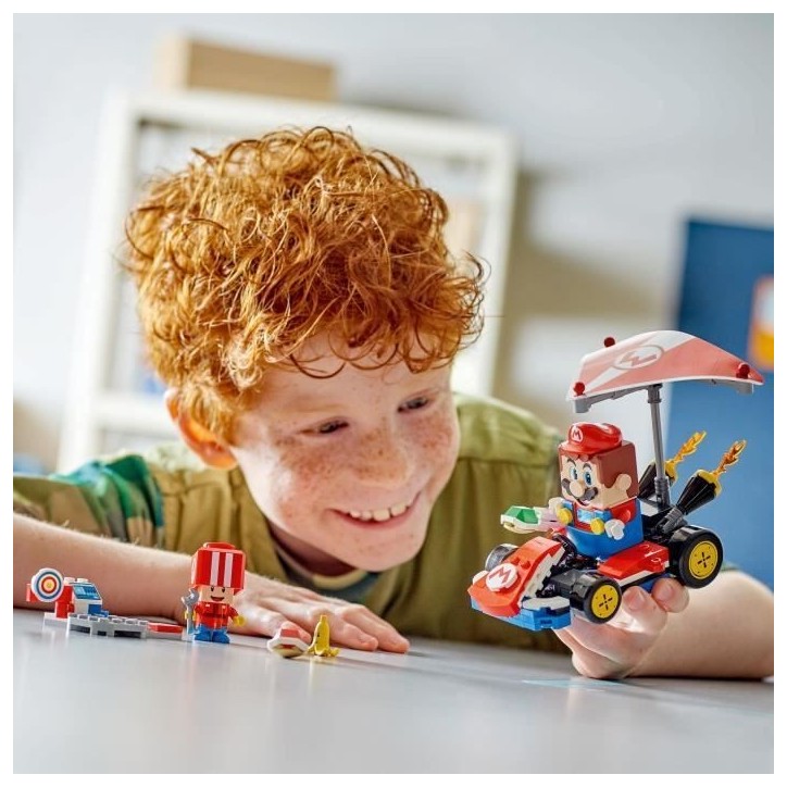 LEGO Super Mario 72032 Mario Kart – Kart standard - Jouet voiture pour enfants des 7 ans LEGO Super Mario 72032 Mario Kart – Kart standard - Jouet voiture pour enfants des 7 ans