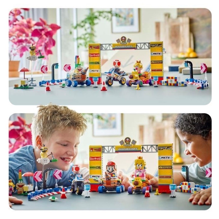 LEGO Super Mario 72036 Mario Kart – Bébé Peach et ensemble de grand prix - Jouet moto LEGO Super Mario 72036 Mario Kart – Bébé Peach et ensemble de grand prix - Jouet moto