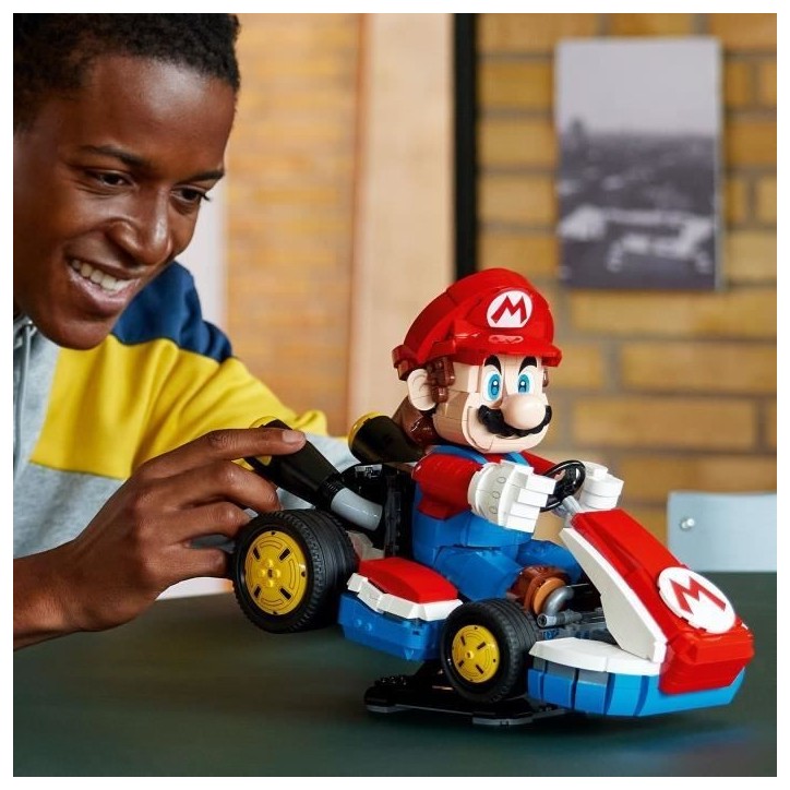 LEGO Mario Kart 72037 Mario Et Kart Standard - Set De Construction Pour Adulte – Figurine