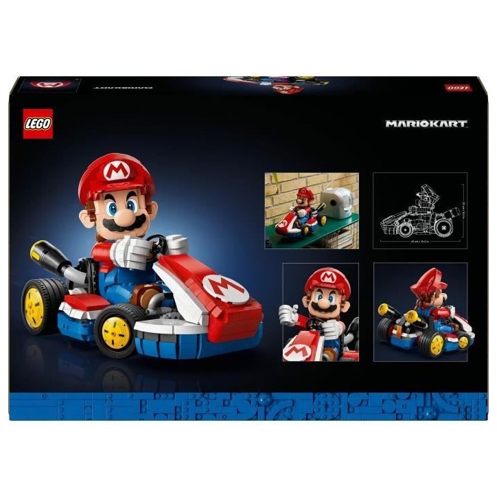 LEGO Mario Kart 72037 Mario Et Kart Standard - Set De Construction Pour Adulte – Figurine