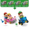 LEGO Super Mario 72038 Mario Kart – Wario et Roi Boo - Jeu de Constr