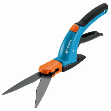 GARDENA Cisailles a gazon orientable Comfort – Lames ondulées 360°