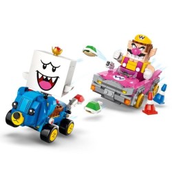 LEGO Super Mario 72038 Mario Kart – Wario et Roi Boo - Jeu de Constr