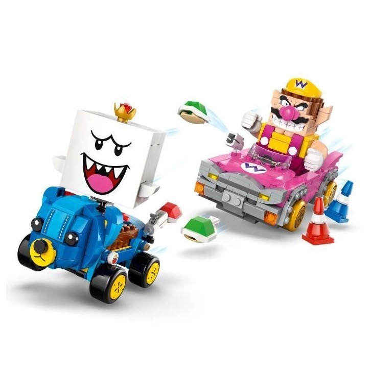 LEGO Super Mario 72038 Mario Kart – Wario et Roi Boo - Jeu de Construction des 8 ans LEGO Super Mario 72038 Mario Kart – Wario et Roi Boo - Jeu de Construction des 8 ans