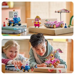 LEGO Super Mario 72038 Mario Kart – Wario et Roi Boo - Jeu de Constr