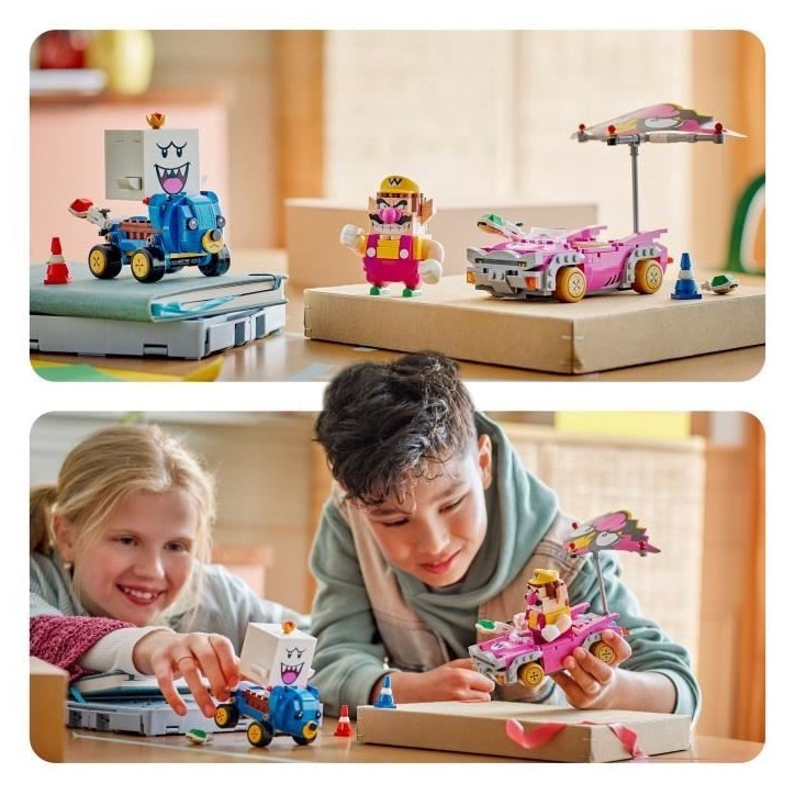 LEGO Super Mario 72038 Mario Kart – Wario et Roi Boo - Jeu de Construction des 8 ans LEGO Super Mario 72038 Mario Kart – Wario et Roi Boo - Jeu de Construction des 8 ans