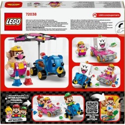 LEGO Super Mario 72038 Mario Kart – Wario et Roi Boo - Jeu de Constr