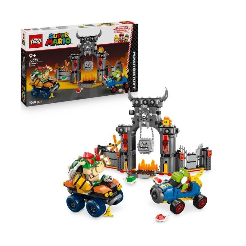 LEGO Super Mario 72039 Mario Kart – Château de Bowser - Jeu de Cons LEGO Super Mario 72039 Mario Kart – Château de Bowser - Jeu de Cons