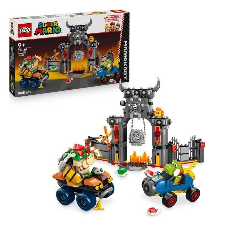 LEGO Super Mario 72039 Mario Kart – Château de Bowser - Jeu de Construction des 9 ans LEGO Super Mario 72039 Mario Kart – Château de Bowser - Jeu de Construction des 9 ans