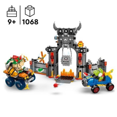 LEGO Super Mario 72039 Mario Kart – Château de Bowser - Jeu de Construction des 9 ans
