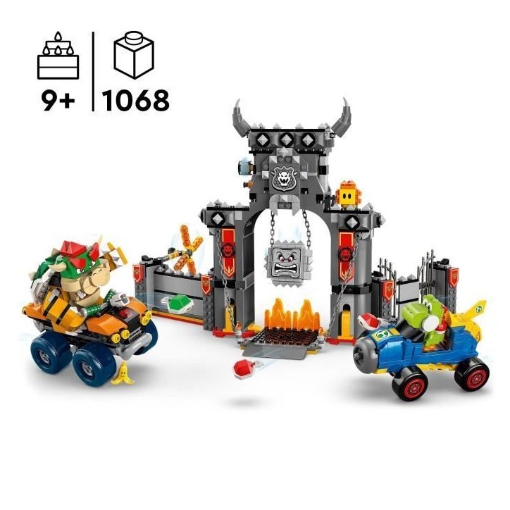 LEGO Super Mario 72039 Mario Kart – Château de Bowser - Jeu de Construction des 9 ans LEGO Super Mario 72039 Mario Kart – Château de Bowser - Jeu de Construction des 9 ans