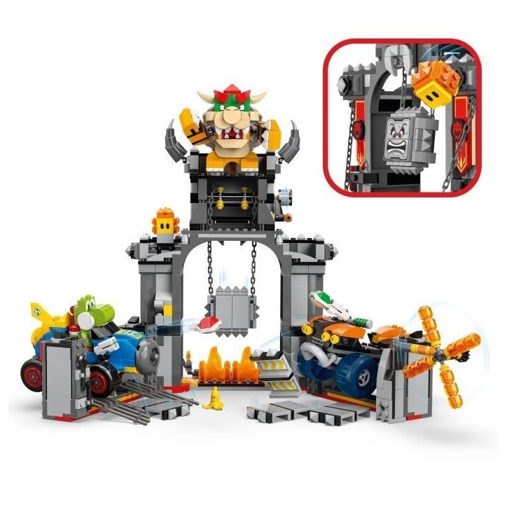 LEGO Super Mario 72039 Mario Kart – Château de Bowser - Jeu de Construction des 9 ans LEGO Super Mario 72039 Mario Kart – Château de Bowser - Jeu de Construction des 9 ans