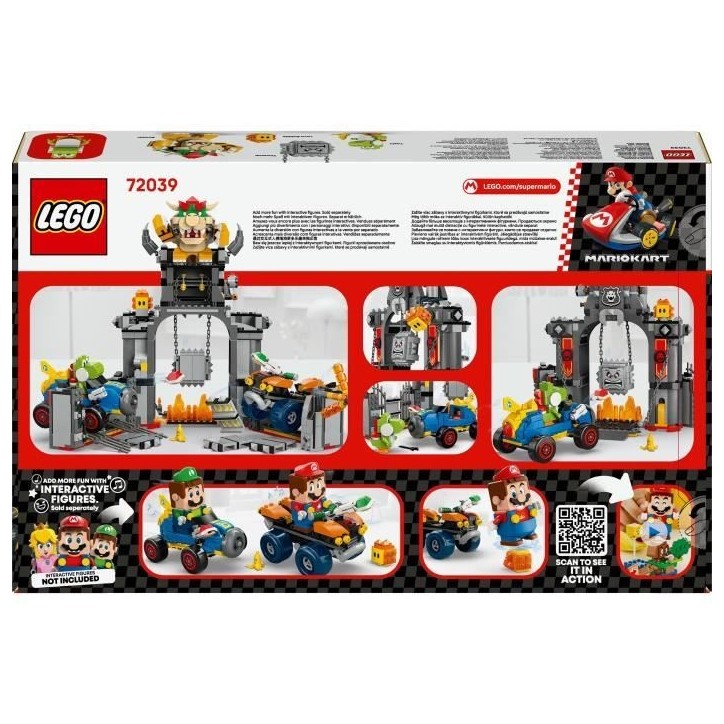 LEGO Super Mario 72039 Mario Kart – Château de Bowser - Jeu de Construction des 9 ans LEGO Super Mario 72039 Mario Kart – Château de Bowser - Jeu de Construction des 9 ans
