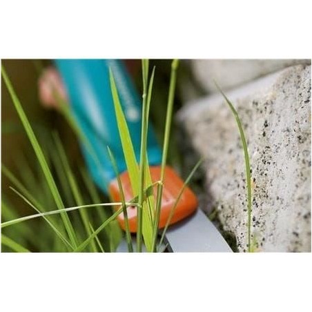 GARDENA Cisailles a gazon orientable Comfort – Lames ondulées 360° – Patin de guidage – Revetement antiadhérence