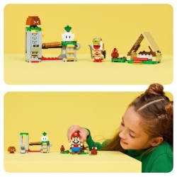 LEGO Super Mario 72040 Campement du Capitaine Toad - Jouet de Construc