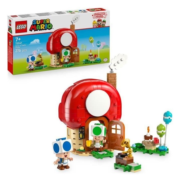 LEGO Super Mario 72041 Fete chez les Toads - Jeu de Construction enfant des 7 ans LEGO Super Mario 72041 Fete chez les Toads - Jeu de Construction enfant des 7 ans