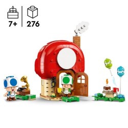 LEGO Super Mario 72041 Fete chez les Toads - Jeu de Construction enfan