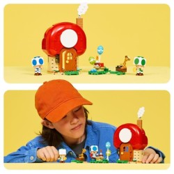 LEGO Super Mario 72041 Fete chez les Toads - Jeu de Construction enfan