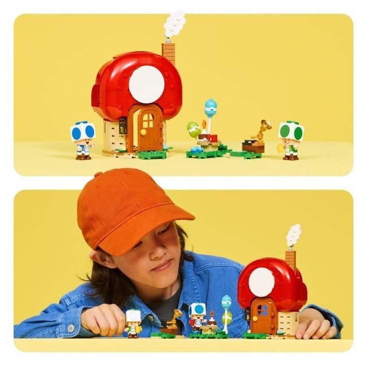 LEGO Super Mario 72041 Fete chez les Toads - Jeu de Construction enfant des 7 ans LEGO Super Mario 72041 Fete chez les Toads - Jeu de Construction enfant des 7 ans