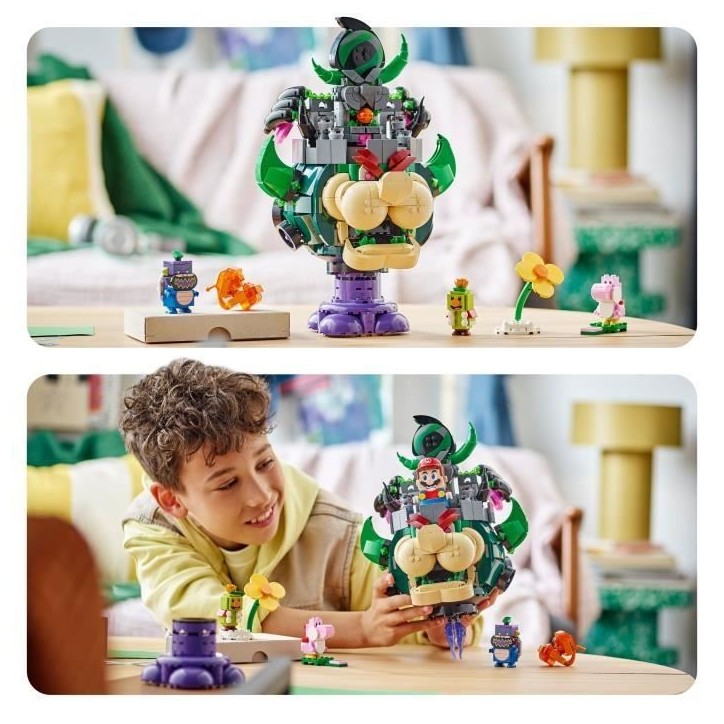 LEGO Super Mario 72042 Prince Florian et Château de Bowser - Jeu enfant des 9 ans LEGO Super Mario 72042 Prince Florian et Château de Bowser - Jeu enfant des 9 ans