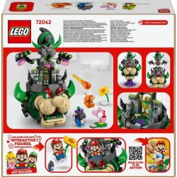 LEGO Super Mario 72042 Prince Florian et Château de Bowser - Jeu enfa