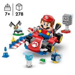 LEGO Mario Kart 72043 Mario Interactif et Kart Standard - Jouet enfant