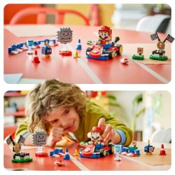 LEGO Mario Kart 72043 Mario Interactif et Kart Standard - Jouet enfant
