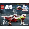 LEGO Star Wars 75333 Le Chasseur Jedi d'Obi-Wan Kenobi, Jouet, Figurin