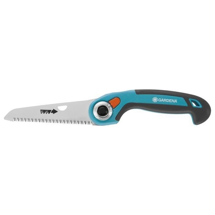 Scie a élaguer repliable 135 P GARDENA - Lame 135mm - Poignée ergo repliable - Garantie 25 ans