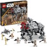 LEGO 75337 Star Wars Le Marcheur AT-TE, Jouet, Figurines Droides de Co