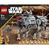 LEGO 75337 Star Wars Le Marcheur AT-TE, Jouet, Figurines Droides de Co