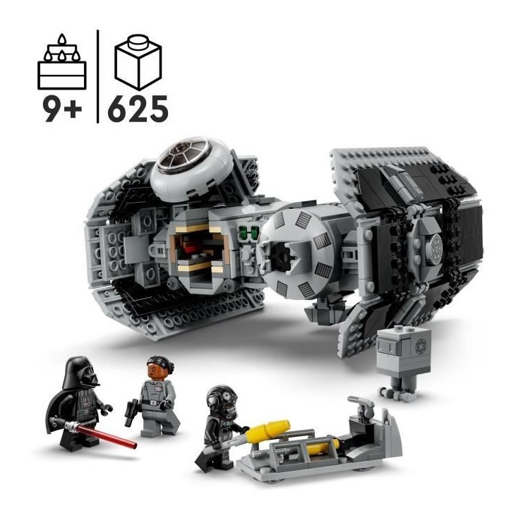 LEGO Star Wars 75347 Le Bombardier TIE, Maquette Vaisseau avec Figurine de Droide Gonk LEGO Star Wars 75347 Le Bombardier TIE, Maquette Vaisseau avec Figurine de Droide Gonk