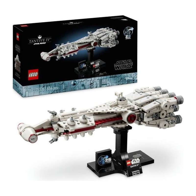 LEGO Star Wars 75376 Tantive IV, Set de Construction, Vaisseau Spatial LEGO Star Wars 75376 Tantive IV, Set de Construction, Vaisseau Spatial