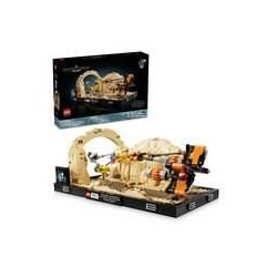 LEGO Star Wars 75380 Diorama de la course de podracers de Mos Espa, Va