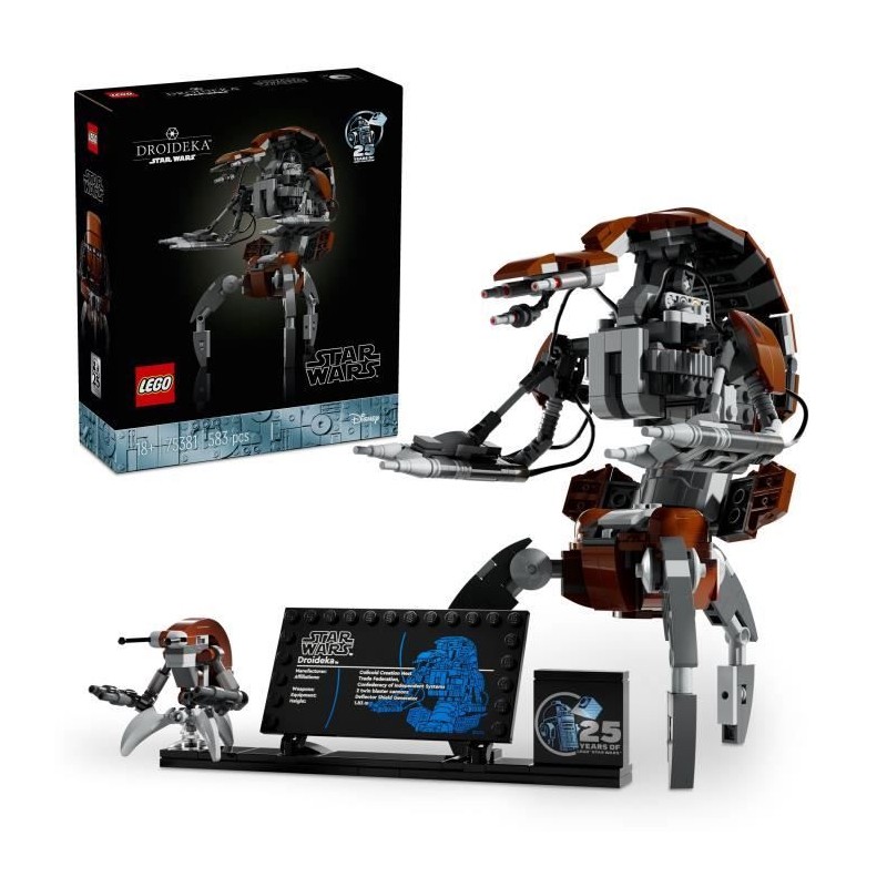 LEGO Star Wars™ 75381 Le Droideka - Set de construction Spatial pour LEGO Star Wars™ 75381 Le Droideka - Set de construction Spatial pour
