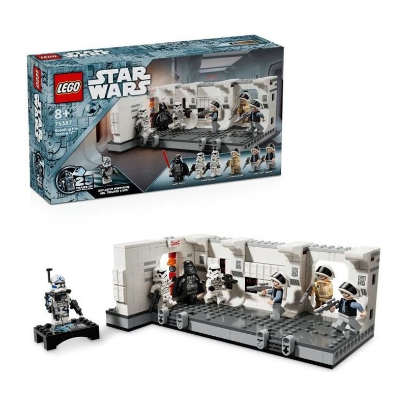 LEGO Star Wars 75387 Embarquement a Bord du Tantive IV, Jouet de Const