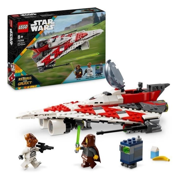 LEGO Star Wars 75388 Le Chasseur Stellaire de Jedi Bob - Réplique Véhicule a Construire LEGO Star Wars 75388 Le Chasseur Stellaire de Jedi Bob - Réplique Véhicule a Construire
