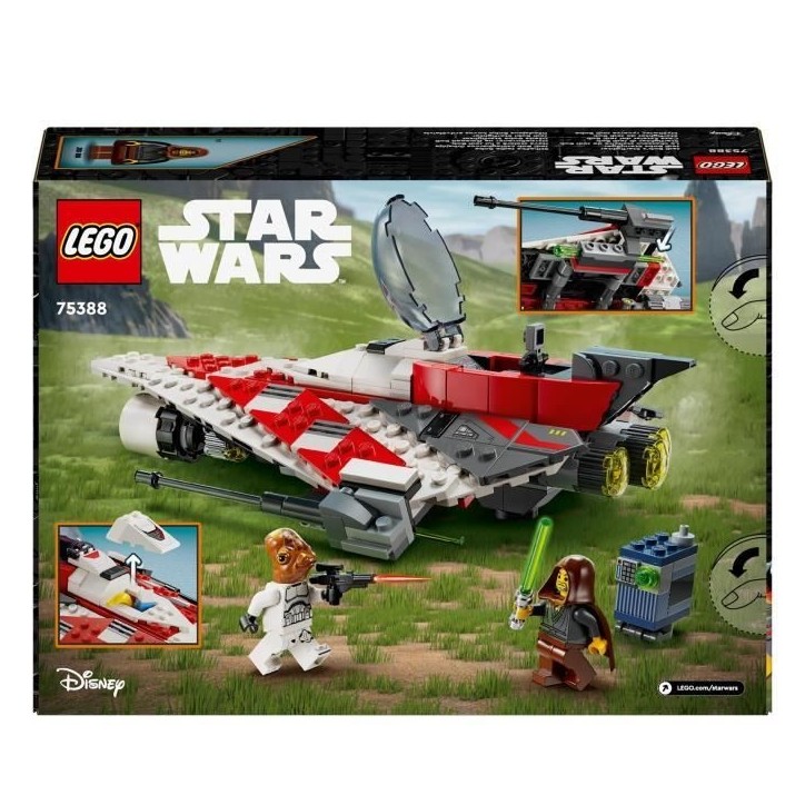 LEGO Star Wars 75388 Le Chasseur Stellaire de Jedi Bob - Réplique Véhicule a Construire LEGO Star Wars 75388 Le Chasseur Stellaire de Jedi Bob - Réplique Véhicule a Construire