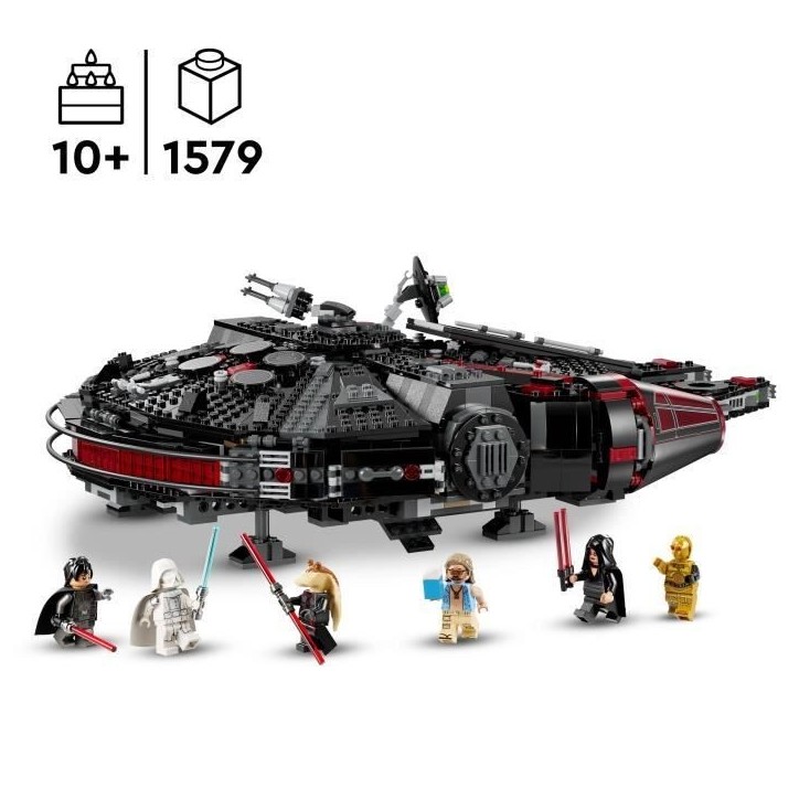 LEGO Star Wars 75389 Le Faucon Noir - Véhicule a Construire pour Enfants - Cadeau LEGO Star Wars 75389 Le Faucon Noir - Véhicule a Construire pour Enfants - Cadeau